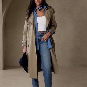 Women's Classic Banana Republic Trench Coat